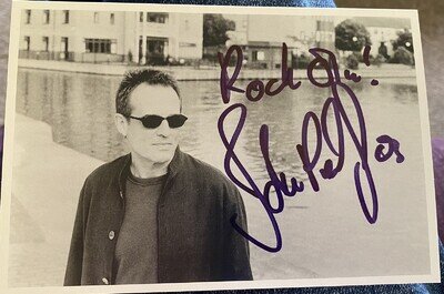 JOHN PAUL JONES HAND SIGNED ORIGINAL AUTOGRAPH LED ZEPPELIN OFFICIAL PROMO CARD