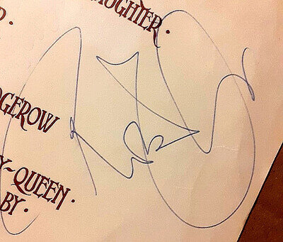 Led Zeppelin Robert Plant signed autograph Lyrics Not authenticated real