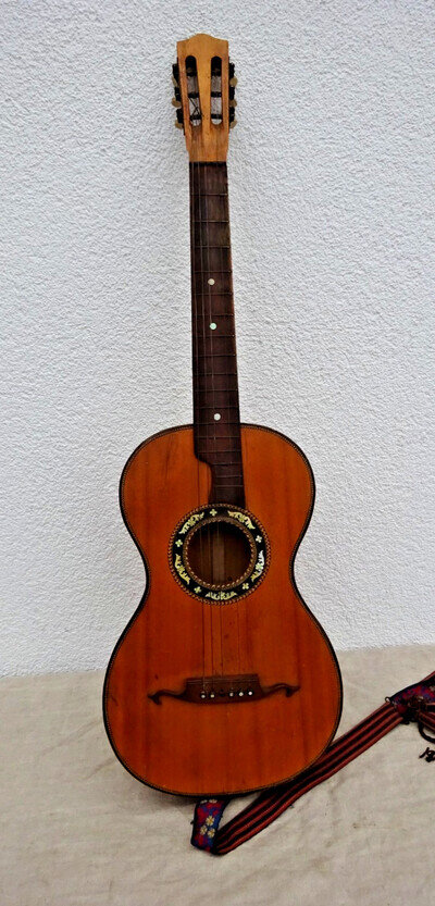 Vintage Guitar Walking Guitar Approx 94cm