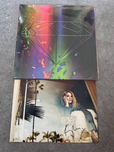 Kylie Minogue Tension Numbered Vinyl LP 1546/4000 Signed Autographed Photo Pop
