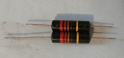 Vintage Sprague Bumble Bee .022uF 400V x 2 Capacitor for Gibson Les Paul Guitar