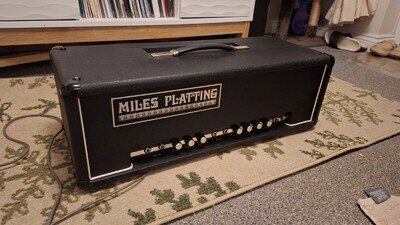 Wilsic Sounds Miles Platting Vintage Valve Amp, rare 1970's british built