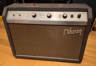 Vintage Gibson GA-5T Skylark Tremolo Vintage Tube Guitar Instrument Amplifier