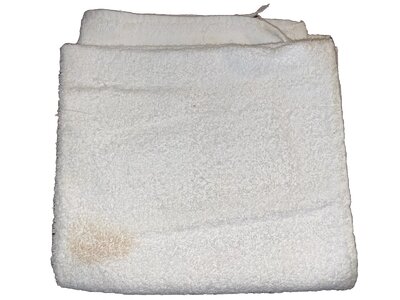 Stevie Nicks STAGE USED TOWEL makeup Fleetwood 1986 Tour Not Signed Autograph