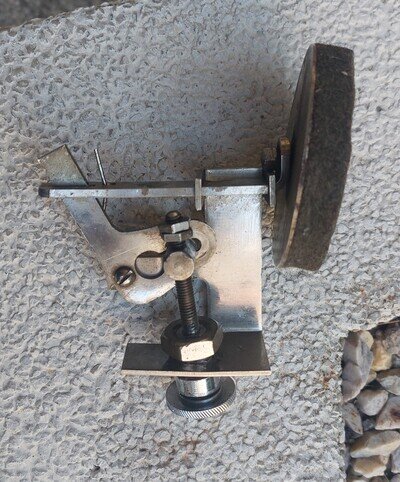 Vintage Sonor Teardrop bass drum tone control, FREE SHIPPING