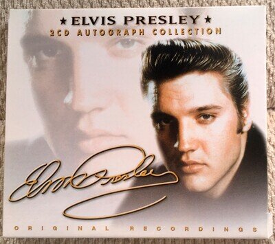 🌟ELVIS PRESLEY🌟 2 CD AUTOGRAPH COLLECTION ~ ORIGINAL RECORDINGS ~ NEW