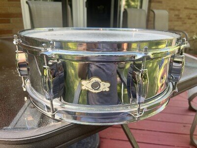 Camco Vintage 1960’s 8-Lug Snare Drum, Oaklawn Badge
