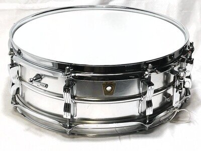 Vintage circa 63-65 Ludwig No. 404 Acrolite Small Keystone Badge #96514