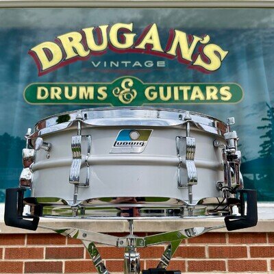 1970s Ludwig 5x14 Acrolite No. 404 Snare Drum