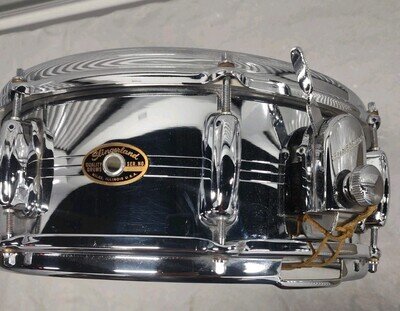 MINTY Slingerland Gene Krupa 1960s Sound King Snare Drum Niles VTG 8 Lug 14x5