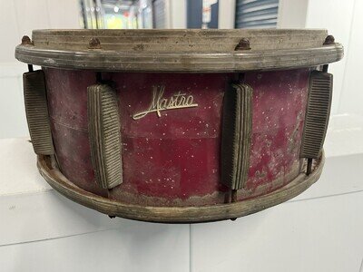 Mastro Japan 1950’s/60’s Snare Drum Red Sparkle For Parts