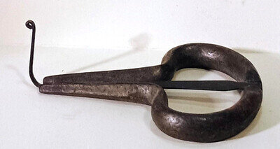 Vintage Antique Civil War Era? Jaw harp/Jew's Harp Solid Metal Mouth Organ