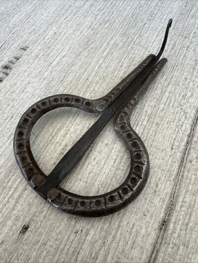 Vintage Jaw harp/Jew's Harp Solid Metal Mouth Organ 4.5” England