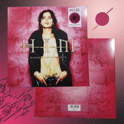 HIM - Razorblade Romance LP 2023 US Ghostly Pink New Sealed M