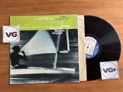 Herbie Hancock ‎– Maiden Voyage Blue Note ‎– BST-84195, LP, Stereo US 1966