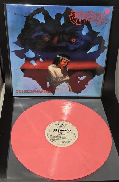 SEPULTURA Schizophrenia Color Vinyl (Morbid Devastation Beneath The Chaos Arise)