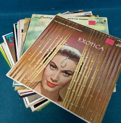 20 VTG 12" Lp Exotica Hawaiian Tropical Lounge Latin Lot Herb Alpert Tequila