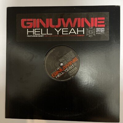 Ginuwine – Hell Yeah | PROMO 12" DJ Single | R&B Hip-Hop | Epic 2003 VG+