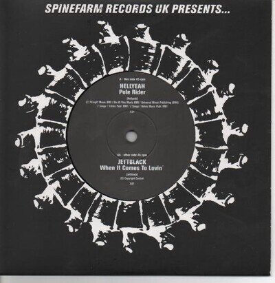 Hellyeah - Pole Rider / When It Comes To Lovin' - Vinyl Record 7 - H1452z