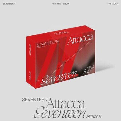 SEVENTEEN [ATTACCA] 9th Mini Album KIT Ver/ir-Kit+Chain+28 Card+GIFT SEALED