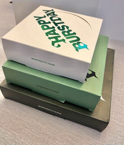 SEVENTEEN HAPPY BURSTDAY 5th Album 3 Ver SET/3 CD+3 P.Book
