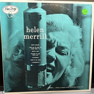 Helen Merrill with Clifford Brown EmArcy EXPR-1038 Japan Press Jazz Vinyl LP