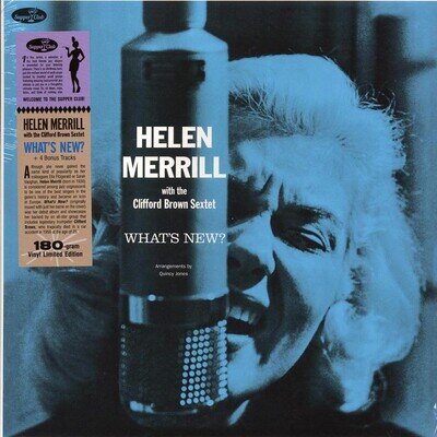 Helen Merrill - What's New? (+4 bonus tracks) (ltd. ed.) (180g) [New Vinyl LP]