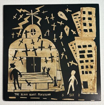Black Heart Procession Six Lp 2009 US Deluxe Edition EX/EX