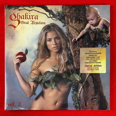 Shakira – Oral Fixation Vol. 2 – Limited Edition 2LP on Bone Colored Vinyl