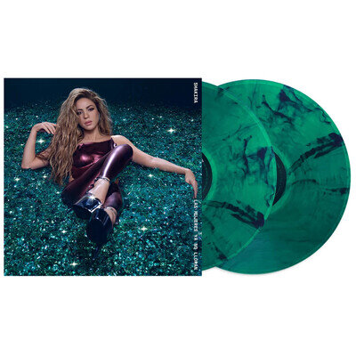 Shakira - Las Mujeres Ya No Lloran. Emerald Green Vinyl 2x12" LP Album SEALED
