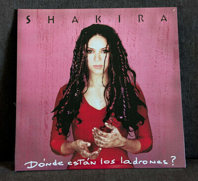Shakira – Dónde Están Los Ladrones? Vinyl Record LP w/Gatefold **NEW/SEALED**