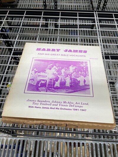 Harry James And His Great Male Vocalists Rare Ex Joyce Vinyl LP