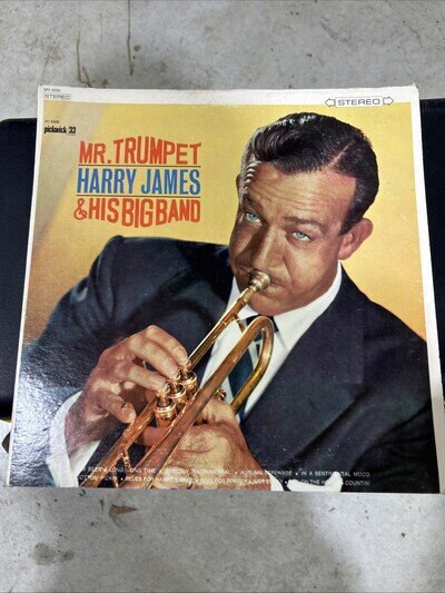 Harry James & His Big Band – Mr. Trumpet LP 1960 Pickwick PC-3006 MONO In Shrink