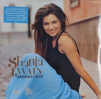 SHANIA TWAIN Greatest Hits SEALED limited edition 2LP Baby Blue Vinyl