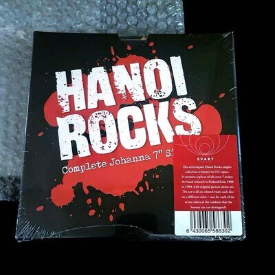 Limited Hanoi Rocks Complete Johanna 7 Singles