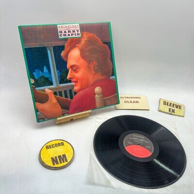 Harry Chapin - Anthology Of Harry Chapin NM/EX 1985 Specialty Ultrasonic Clean