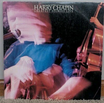 Harry Chapin – Greatest Stories - Live Vinyl Double LP - 1976 Elektra 7E-2009