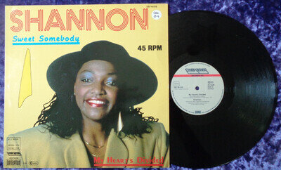 Shannon – Sweet Somebody - German Freestyle/Electro Import 12" 1984