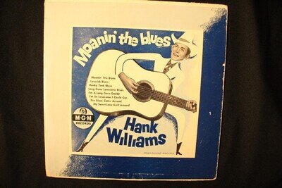 COUNTRY HANK WILLIAMS Moanin' The Blues CANADA MGM E168 10 INCH LP G+ Vinyl