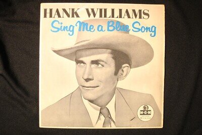 COUNTRY HANK WILLIAMS Sing Me A Blue Song MGM D-150 10 INCH LP UK CLEAN