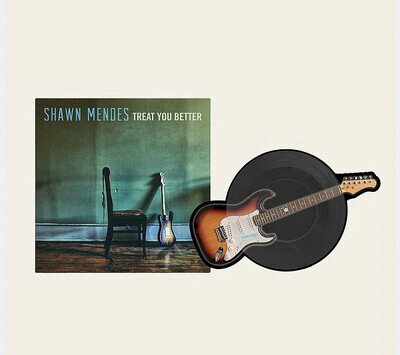 Shawn Mendes - Treat You Better ( Guitar Shaped Vinyl) PRESALE Blood Records