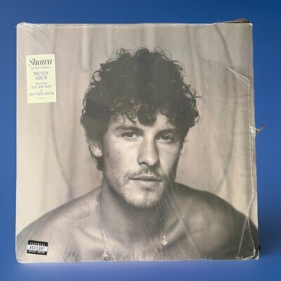 Shawn Mendes Shawn Translucent Ruby Red Vinyl LP Gatefold In Shrink VG++ Poster