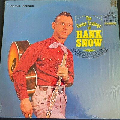 Hank Snow – The Guitar Stylings of Hank Snow LP 1966 RCA Victor Country Stereo