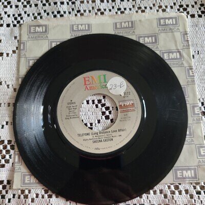 Sheena Easton 45 RPM - Telefone / Wish You Were Here Tonight - EMI America 1983