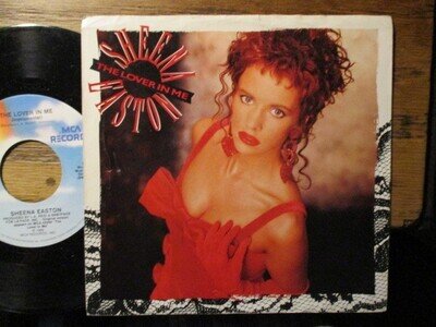 SHEENA EASTON "THE LOVER IN ME" 45 PS