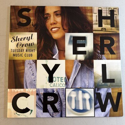 Sheryl Crow Tuesday Night Music Club 2LP Blue Vinyl NM/EX