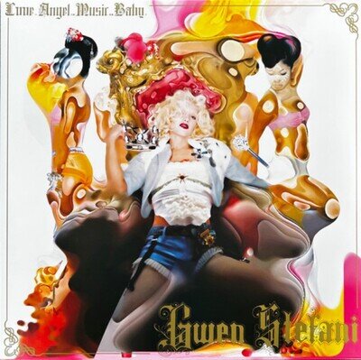 Gwen Stefani Love.Angel.Music.Baby. 2LP Limited Edition Vinyl Pink Splatter