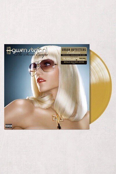 Gwen Stefani LP The Sweet Escape Limited Metallic Gold Color Vinyl New