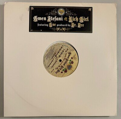 GWEN STEFANI – RICH GIRL - VINYL EP BLACK - VG+ - A25