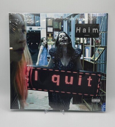Haim - I Quit - 2LP Vinyl Spotify Fans First Signed Autographed Insert
